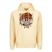 Pina Colada basketball game day Premium Hoodie - MaliasSmallBusiness