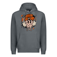 Rock basketball game day Premium Hoodie - MaliasSmallBusiness