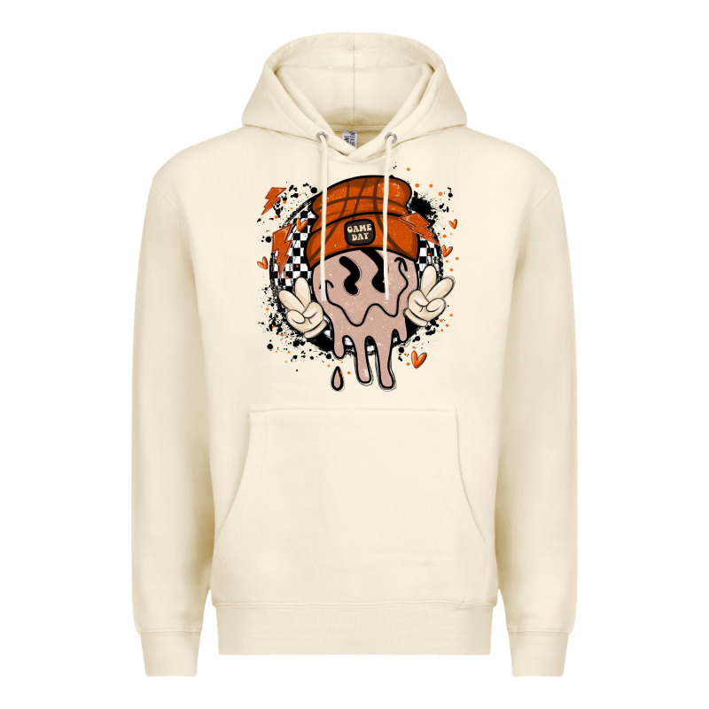 Basketball Game Day Premium Hoodie by MaliasSmallBusiness | Teevron