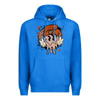 True Royal basketball game day Premium Hoodie - MaliasSmallBusiness