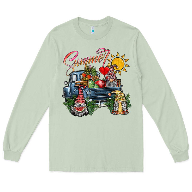 Summer Long Sleeve Tee by SublimationCraftShop | Teevron