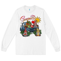 White summer Long Sleeve Tee - SublimationCraftShop