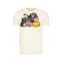 Vintage Arctic farm animals wagon Vintage Tee - Zillion Design Studio