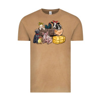 Vintage Camel farm animals wagon Vintage Tee - Zillion Design Studio