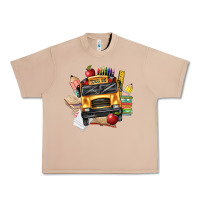 Burro school bus driver front Urban Heavy Tee - texasbilliewilder