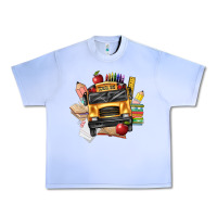 Grape Ice school bus driver front Urban Heavy Tee - texasbilliewilder