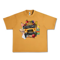 Peanut Butter school bus driver front Urban Heavy Tee - texasbilliewilder
