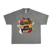 Tornado school bus driver front Urban Heavy Tee - texasbilliewilder
