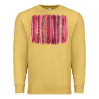 Antique Gold valentines day leopard glitter brushstroke Premium Sweatshirt - Jasminsmagicworld