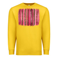 Lemon valentines day leopard glitter brushstroke Premium Sweatshirt - Jasminsmagicworld