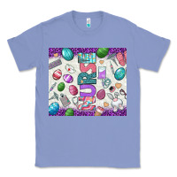 Colony Blue Easter Nurse tumbler Easter Day Classic Tee - Neo Western