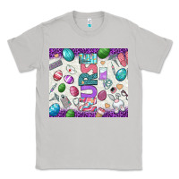 Moon Dust Easter Nurse tumbler Easter Day Classic Tee - Neo Western
