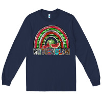 Navy watermelon Long Sleeve Tee - SublimationCraftShop