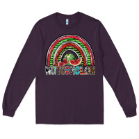 Plum watermelon Long Sleeve Tee - SublimationCraftShop