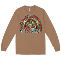 Toasted Coconut watermelon Long Sleeve Tee - SublimationCraftShop