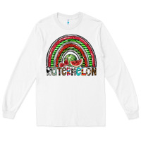 White watermelon Long Sleeve Tee - SublimationCraftShop
