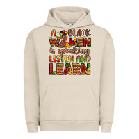 A Black Women Is Speaking Listen And Learn Urban Hoodie | Teevron