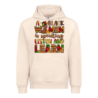 Sandshell a black women is speaking listen and learn Urban Hoodie - LillyAllenDesigns
