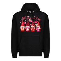 Black all you need is love Premium Hoodie - NancyCooperArtShop