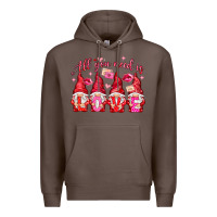 Coffee all you need is love Premium Hoodie - NancyCooperArtShop