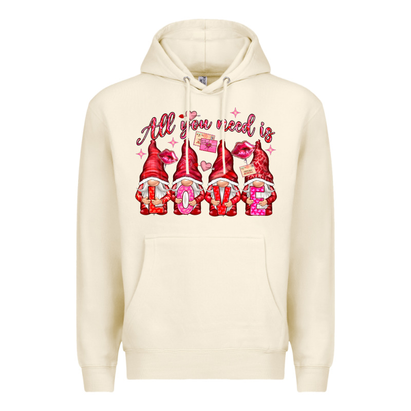 All You Need Is Love Premium Hoodie by NancyCooperArtShop | Teevron