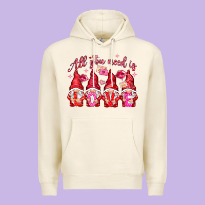 All You Need Is Love Premium Hoodie Designed By Nancycooperartshop