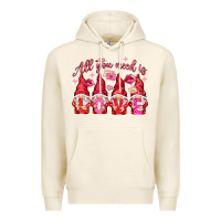 Tofu all you need is love Premium Hoodie - NancyCooperArtShop