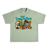 Oil Green southern girl Urban Heavy Tee - Zillion Design Studio