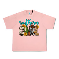 Salmon southern girl Urban Heavy Tee - Zillion Design Studio