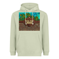 Matcha preview custom cactus and sunflowers leopard turquoise Heavyweight Hoodie - Artiststas