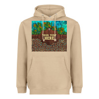 Mushroom preview custom cactus and sunflowers leopard turquoise Heavyweight Hoodie - Artiststas