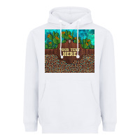 White preview custom cactus and sunflowers leopard turquoise Heavyweight Hoodie - Artiststas