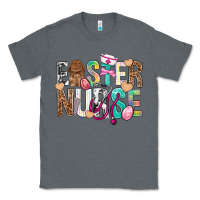 Charcoal Heather Easter Nurse Easter Day Classic Tee - Neo Western