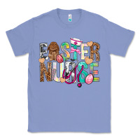 Colony Blue Easter Nurse Easter Day Classic Tee - Neo Western