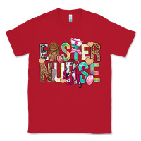 Red Easter Nurse Easter Day Classic Tee - Neo Western