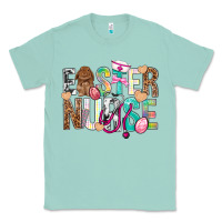 Seafoam Easter Nurse Easter Day Classic Tee - Neo Western
