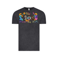 Vintage Black she is strong proverbs 31 25 Vintage Tee - Zillion Design Studio
