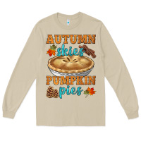 Mushroom autumn skies pumpkin pies Long Sleeve Tee - HRA Design Shop
