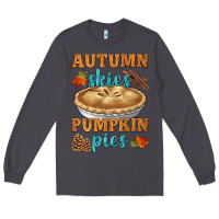 Smoke autumn skies pumpkin pies Long Sleeve Tee - HRA Design Shop