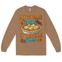 Toasted Coconut autumn skies pumpkin pies Long Sleeve Tee - HRA Design Shop