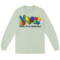 Matcha peace love  cure Long Sleeve Tee - AdoDesignShop