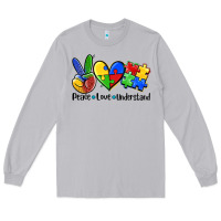 Moon Dust peace love  cure Long Sleeve Tee - AdoDesignShop
