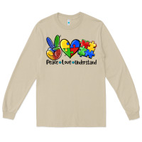 Mushroom peace love  cure Long Sleeve Tee - AdoDesignShop