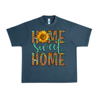 Midnight Navy home sweet home Urban Heavy Tee - Zillion Design Studio