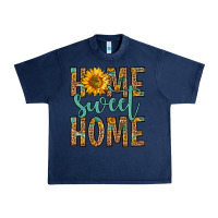 Navy home sweet home Urban Heavy Tee - Zillion Design Studio
