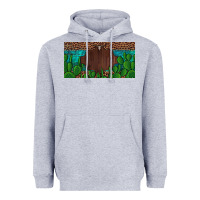 Heather Grey western cactus leopard and turquoise custom nametext license plate Heavyweight Hoodie - Artiststas