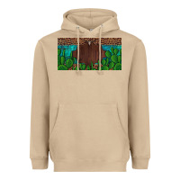 Mushroom western cactus leopard and turquoise custom nametext license plate Heavyweight Hoodie - Artiststas