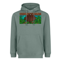 Sage western cactus leopard and turquoise custom nametext license plate Heavyweight Hoodie - Artiststas