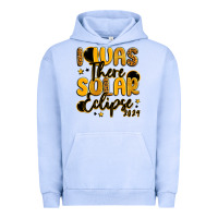 Pigment Grape Ice i was there solar eclipse 2024 Urban Hoodie - LillyAllenDesigns