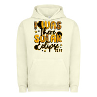 Pigment Pistachio i was there solar eclipse 2024 Urban Hoodie - LillyAllenDesigns